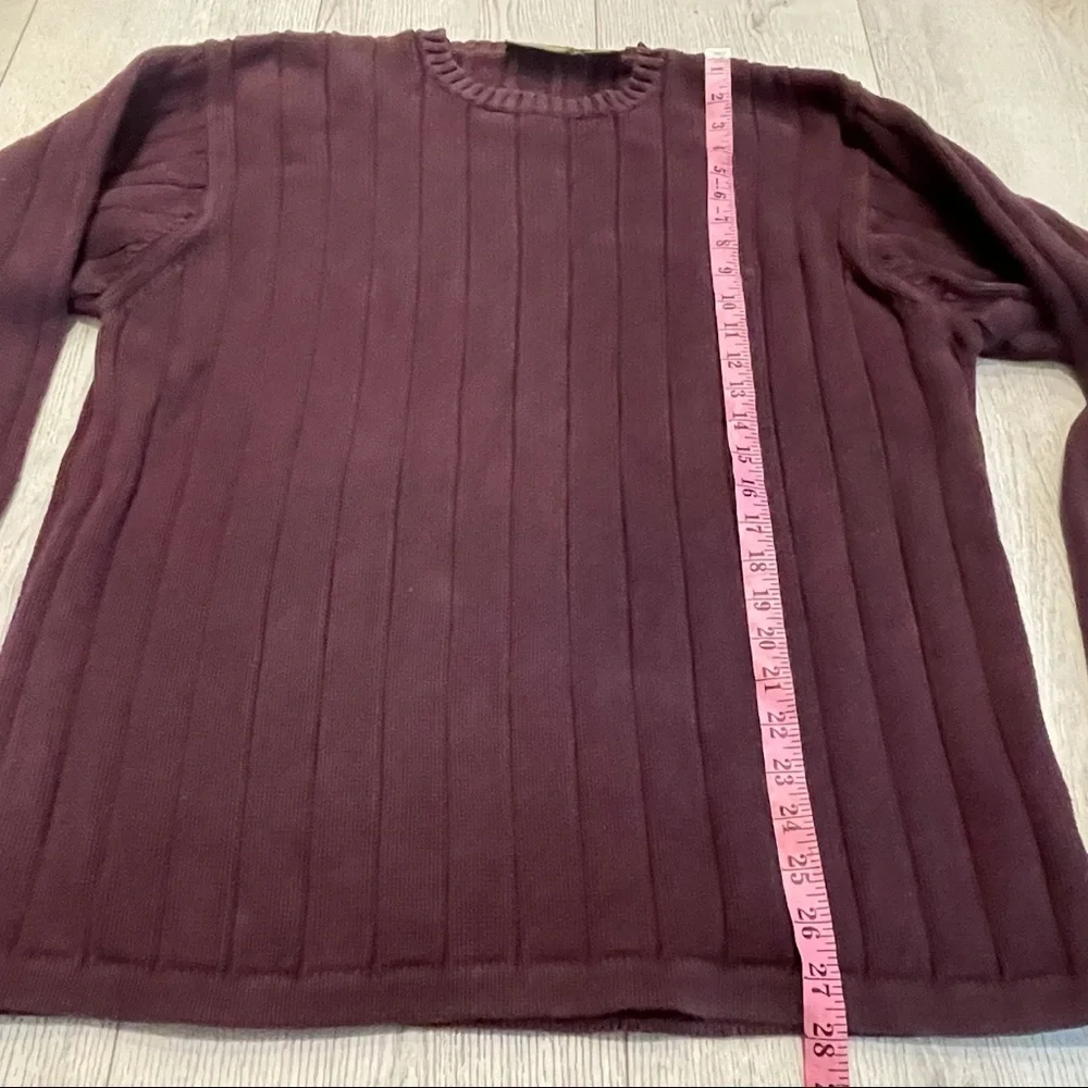 TIMBERLAND Purple Long Sleeve Crew Neck Sweater